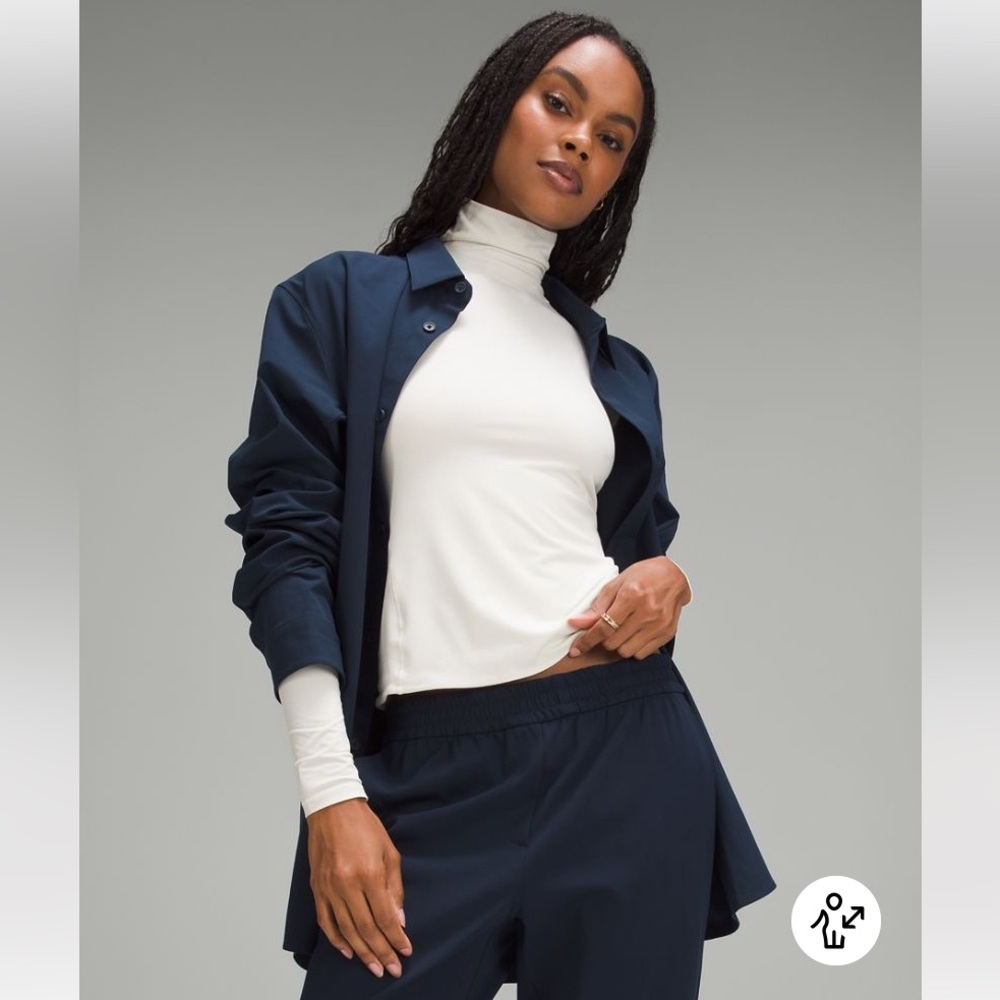 Lululemon Wundermost Nulu Turtleneck Long Sleeve Top